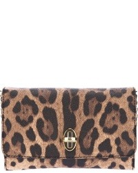 Dolce & Gabbana Leopard Print Pochette