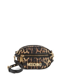 Moschino Leopard Print Shoulder Bag