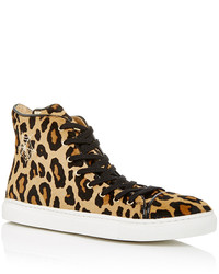 Maison Martin Margiela Mm6 Leopard High Top Sneakers | Where to buy ...