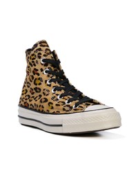 Converse Leopard Print Sneakers