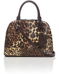 The Limited Leopard Mini Dome Satchel Bag
