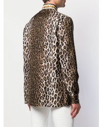Versace Leopard Print Shirt