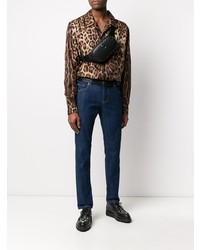 Dolce & Gabbana Leopard Print Shirt