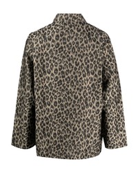 Needles Leopard Print Shirt