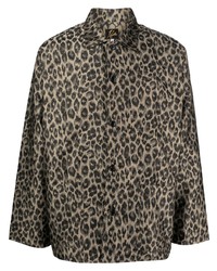 Needles Leopard Print Shirt