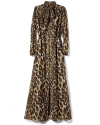 Banana Republic Leopard Maxi Dress