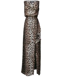 Moschino Boutique Leopard Maxi Dress