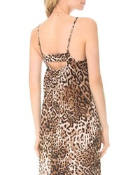 ChicNova Leopard Print Asymmetric Hem Cami Dress