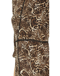 The Kooples Long Leopard Print Dress