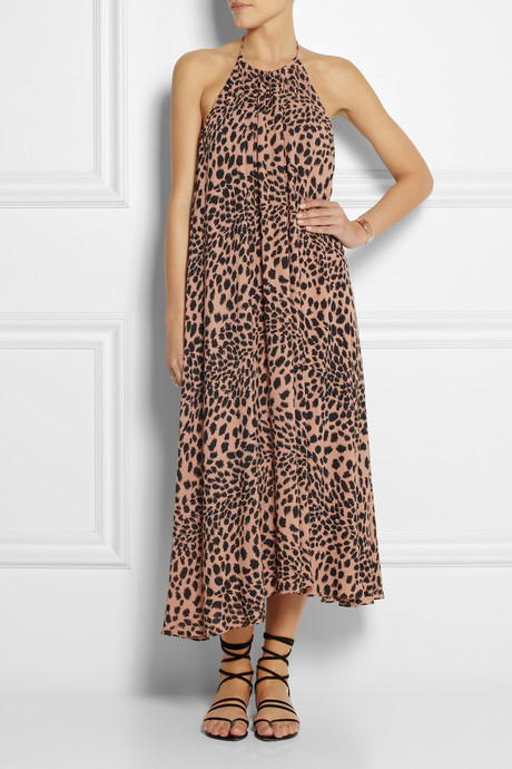 zimmermann animal print dress