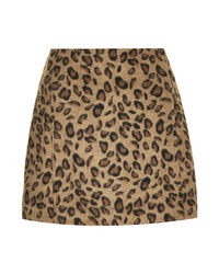 Topshop Leopard Print Pelmet Skirt