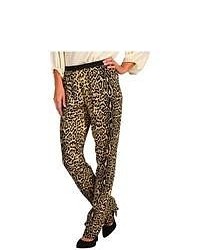 BCBGMAXAZRIA Michl Leopard Print Pant Casual Pants