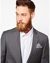 Asos Pocket Square With Leopard Print