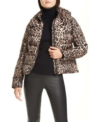Polo Ralph Lauren Leopard Print Down Jacket