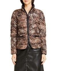Seventy Leopard Print Down Jacket