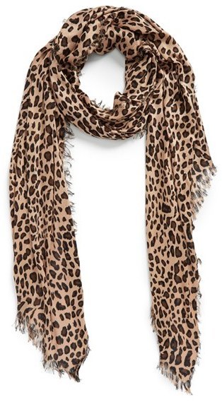 Sole Society Leopard Print Scarf, $29, Nordstrom