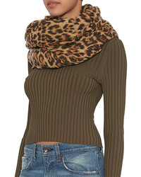 Pool Trend Juego Leopard Print Scarf