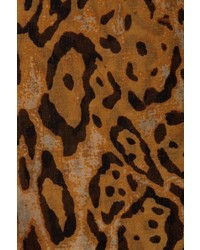 Roffe Accessories Leopard Scarf