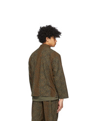 South2 West8 Multicolor Leopard Hunting Shirt