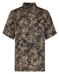 Ksubi Jungle Resort Leopard Print Shirt