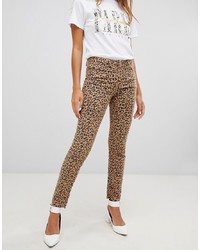 New Look Hallie Leopard Print Jeans