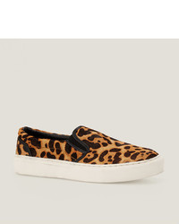 LOFT Leopard Haircalf Slip On Sneakers By Mia