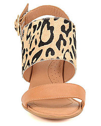 Born Crown Gaby Leopard Sandals
