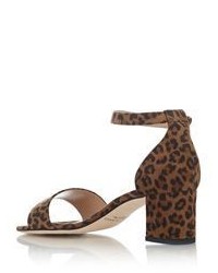 Manolo Blahnik Lauratomod Ankle Strap Sandals Brown