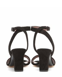 Tabitha Simmons Leticia Suede And Calf Hair Sandals