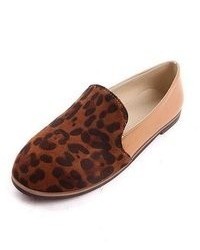 doremo Leopard Print Loafers