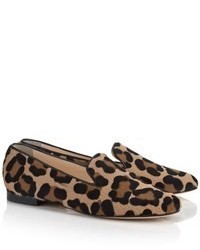 Schoshoes Leopard Pony Hair Alassio Loafers