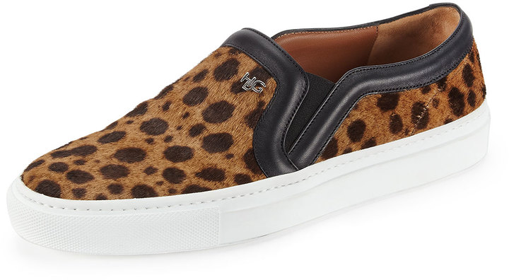 givenchy leopard slip on