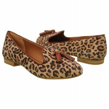 lucky brand leopard loafers