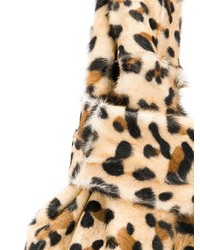 Simonetta Ravizza Leopard Fur Tote Bag
