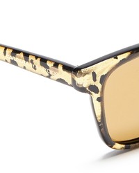 Carrera By Jimmy Choo 6000 Metallic Leopard Resin Sunglasses