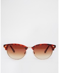 Asos Collection Oval Classic Retro Sunglasses