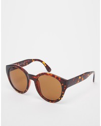 Asos Collection Oversized Round Sunglasses
