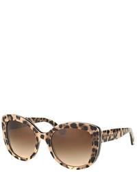 Dolce & Gabbana Dolce And Gabbana Dg 4233 287013 Leopard Print Cat Eye Plastic Sunglasses