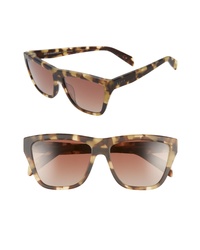 DIFF Harper 57mm Polarized Gradient Sunglasses