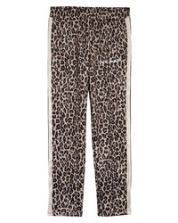 Brown Leopard Sweatpants