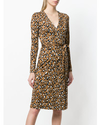 Dvf Diane Von Furstenberg Leopard Wrap Dress
