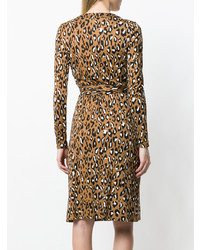 Dvf Diane Von Furstenberg Leopard Wrap Dress