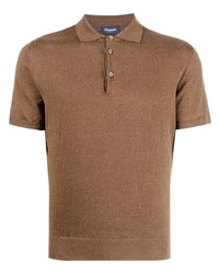 Drumohr Linen Polo Shirt