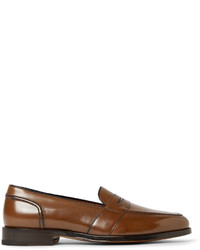 Tom Ford Taylor Polished Leather Penny Loafers