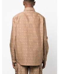Versace Allover Jacquard Shirt