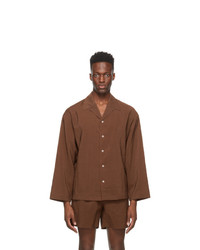 LE17SEPTEMBRE Brown Side Shirt