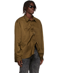 Y/Project Brown Wire Shirt