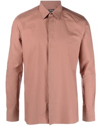 Zegna Button Front Fitted Shirt