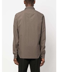 Rick Owens Concealed Front Fastening Shirt