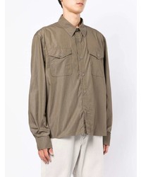 Our Legacy Cotton Ripstop Military Shirt